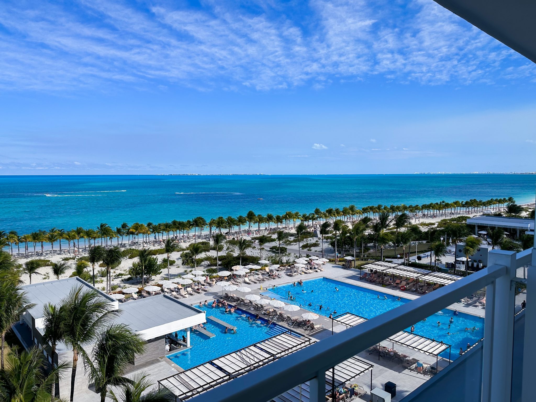 Resort pool view